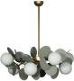 картинка Потолочная люстра светодиодная Matisse 10008/8 Grey от магазина BTSvet
