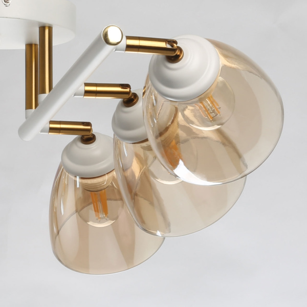 картинка Потолочная люстра на штанге DeMarkt Тетро 673017406 от магазина BTSvet