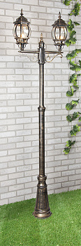 Наземный фонарь уличный NLG99HL004 черное золото