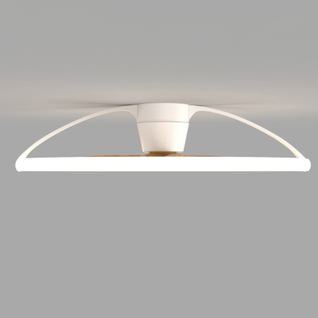 картинка Потолочная люстра светодиодная с вентилятором с пультом и управлением смартфоном с голосовым управлением и регулировкой цветовой температуры Nepal 7532 от магазина BTSvet