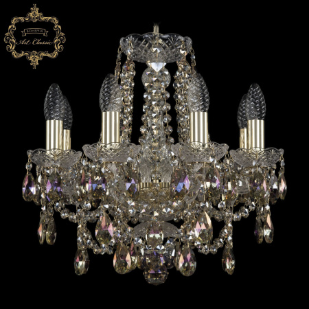 Хрустальная подвесная люстра 11.25.8.141.Gd.Sp.R801