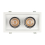 картинка LED спот встраиваемый LTD-PULL-S110x210-2x10W Warm3000 (WH, 24 deg, 230V) (Arlight, IP20 Металл, 5 лет) 031362 от магазина BTSvet
