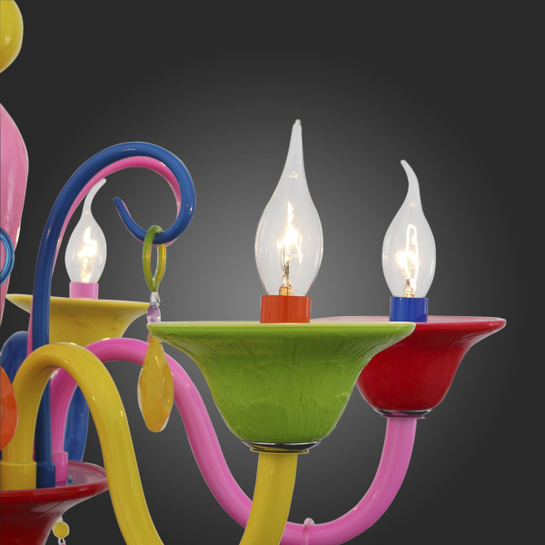 картинка Разноцветная люстра для детской Delizia SL672.963.06 от магазина BTSvet