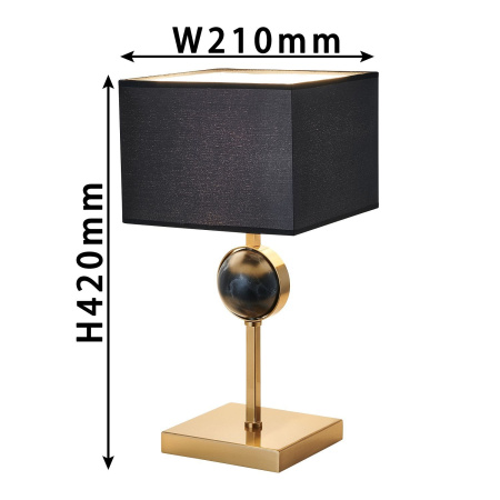 картинка Интерьерная настольная лампа Diva 2822-1T от магазина BTSvet