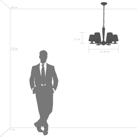 картинка Подвесная люстра Perla 707061 от магазина BTSvet