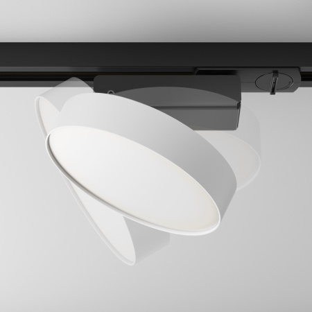 картинка Трековый светильник однофазный 220V светодиодный Zon TR043-1-12W4K-W от магазина BTSvet