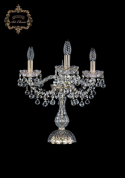 Хрустальная настольная лампа 12.26.3.141-37.Br.B