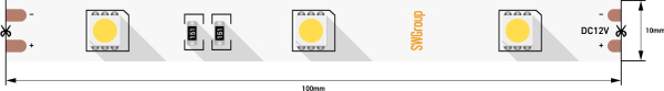 Светодиодная лента SWG530-12-7.2-NW