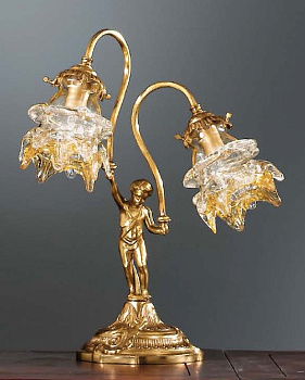 Интерьерная настольная лампа 2080/2L/AM