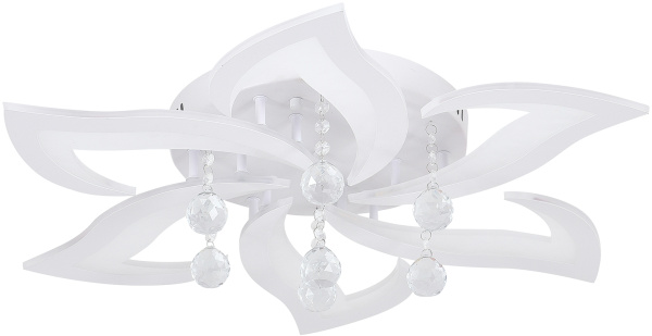 картинка Потолочная светодиодная люстра с пультом и управлением смартфоном 120W Olimp LED LAMPS 81238 от магазина BTSvet