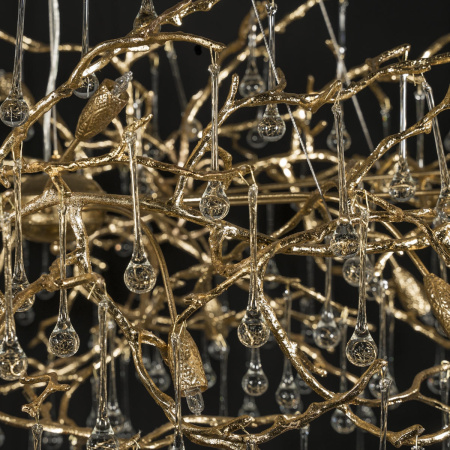 картинка Подвесная люстра светодиодная Bijout 10067/1800 GD от магазина BTSvet