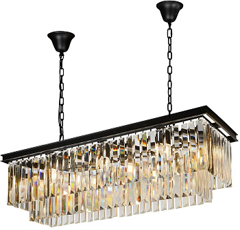 Подвесная люстра хрустальная Triumph 6118-1000 BK