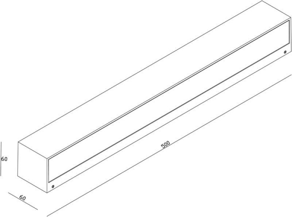 картинка Настенный светильник уличный Linear 731097 от магазина BTSvet
