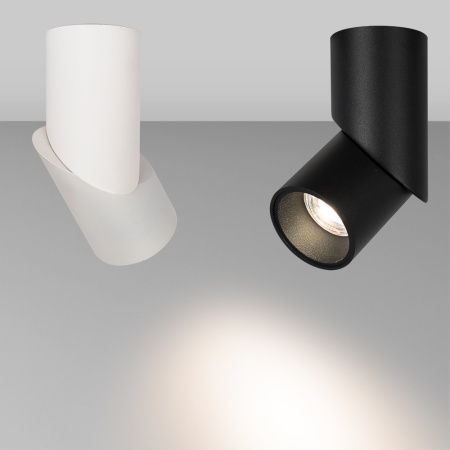 картинка Светильник спот SP-TWIST-SURFACE-R70-12W Day4000 (WH-BK, 30 deg) (IP40 Металл) 025453 от магазина BTSvet