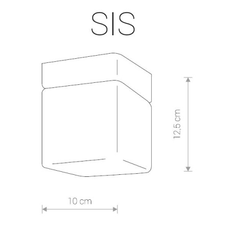 картинка Накладной светильник Sis 9506 от магазина BTSvet