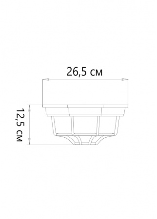 картинка Потолочная люстра Pegasus A3100PL-1BK от магазина BTSvet