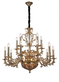 Большая люстра FIRENZE 1780.15.3 antique gold