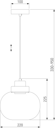 картинка Подвесной светильник светодиодный Jeffry 50241/1 LED от магазина BTSvet