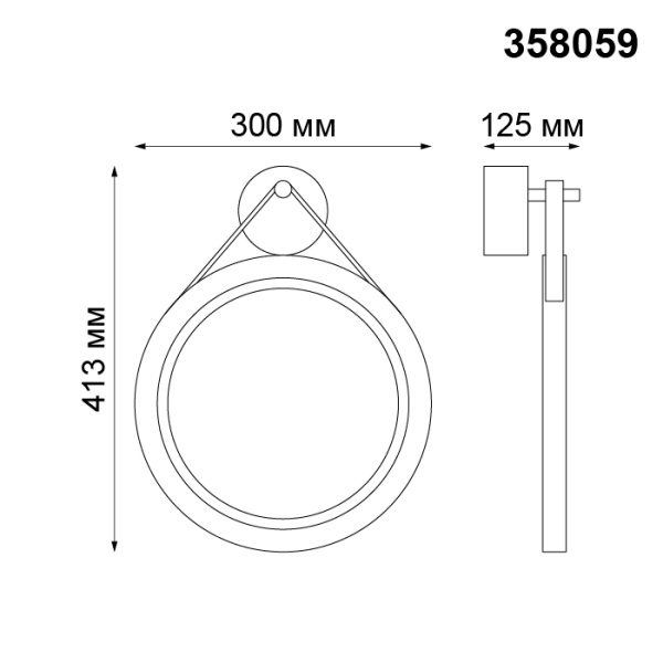 картинка Настенный светильник уличный Roca 358059 от магазина BTSvet