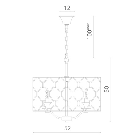 картинка Подвесной светильник Dunkan 2021/04 LM-5 от магазина BTSvet