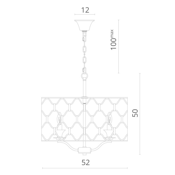 картинка Подвесной светильник Dunkan 2021/04 LM-5 от магазина BTSvet