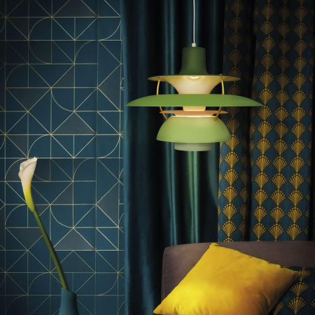 картинка Подвесной светильник Floret 10113 Green от магазина BTSvet