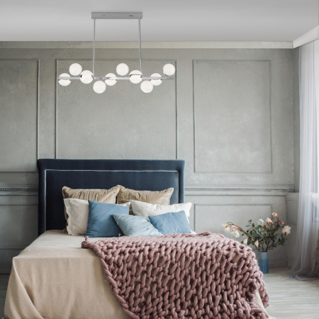 картинка Потолочная люстра светодиодная с пультом Monica 90173/10 от магазина BTSvet