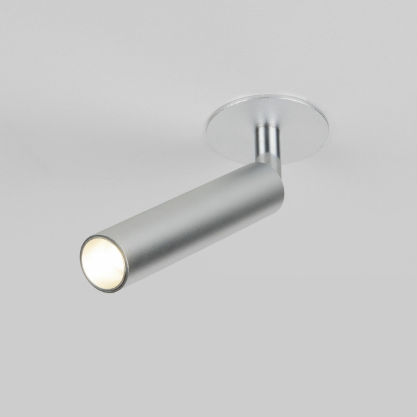 картинка Точечный светильник встраиваемый Diffe серебряный 5W 4200K 25027/LED от магазина BTSvet