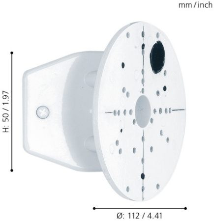 картинка Угловое крепление для уличных светильников 88152 от магазина BTSvet