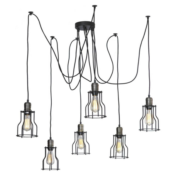 Подвесная люстра паук Shirley GRLSP-9310