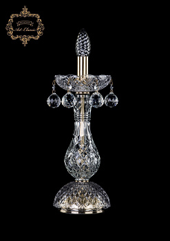 Хрустальная настольная лампа 12.26.1-34.Br.B