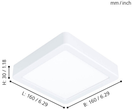 картинка Накладной светильник светодиодный Fueva 5 99246 от магазина BTSvet