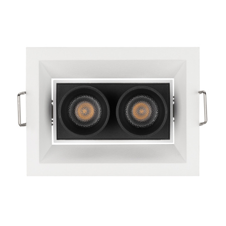 картинка Светильник встраиваемый LED MS-ORIENT-BUILT-TURN-TC-S67x90-5W Warm3000 (WH-BK, 30 deg, 230V) (Arlight, IP20 Металл, 5 лет) 031928 от магазина BTSvet