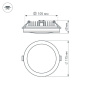 картинка Светодиодная панель встраиваемая LTD-115SOL-15W Day White (Arlight, IP44 Пластик, 3 года) 020709 от магазина BTSvet
