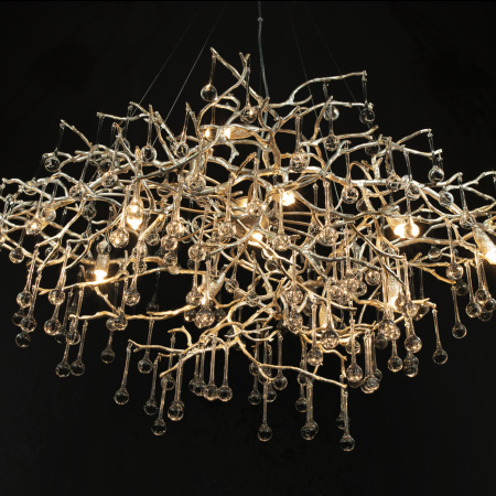 картинка Подвесная люстра светодиодная Bijout 10067/1250 SG от магазина BTSvet