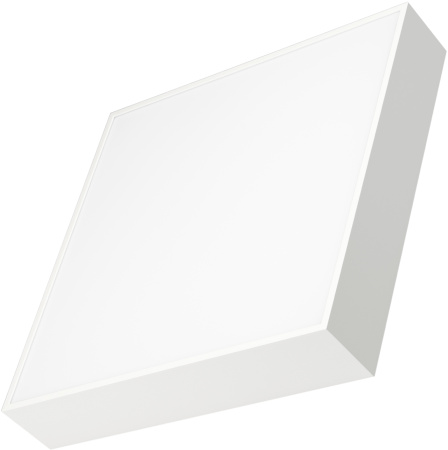 Потолочный светильник LED прямоугольный SP-QUADRO-S350x350-30W Warm3000 (WH, 120 deg, 230V) (Arlight, IP40 Металл, 3 года) 034791
