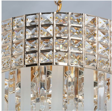 картинка Подвесная люстра хрустальная Бриз 111013906 от магазина BTSvet