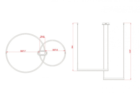 картинка Подвесной светильник светодиодный Тор 08219,33P от магазина BTSvet
