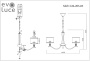 картинка Подвесная люстра Evoluce Cassia SLE1126-203-03 от магазина BTSvet