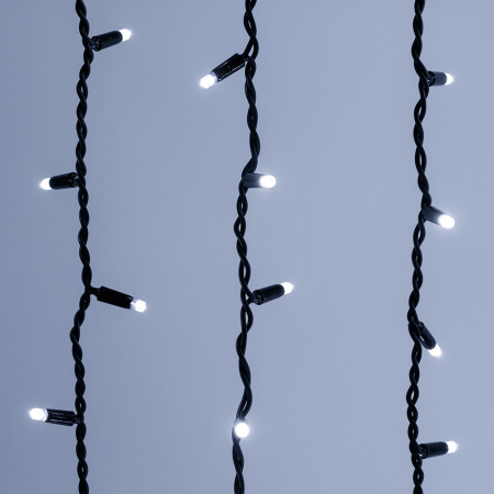 картинка Светодиодная гирлянда ARD-CURTAIN-PRO-2000x3000-BLACK-760LED-STD WHITE (230V, 70W) (Ardecoled, IP65) 026064 от магазина BTSvet