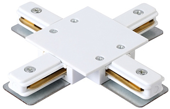 Соединитель X-образный для встраиваемого шинопровода CLT 0.2211 04 WH