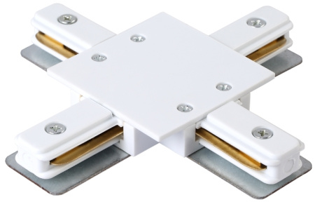 Соединитель X-образный для встраиваемого шинопровода CLT 0.2211 04 WH