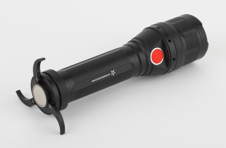 картинка Ручной фонарь светодиодный MB-902 с регулировкой яркости и диммером от магазина BTSvet