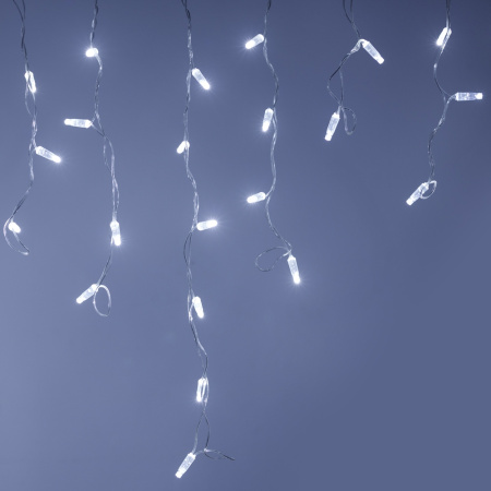 Светодиодная гирлянда ARD-EDGE-CLASSIC-2400x600-CLEAR-88LED-MILK-FLASH White (230V, 6W) (Ardecoled, IP65) 034124