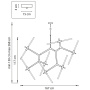 картинка Подвесная люстра Struttura 742147 от магазина BTSvet