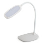 картинка Офисная настольная лампа светодиодная с диммером и выключателем регулировкой яркости NLED-453-9W-W от магазина BTSvet
