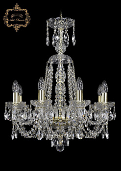 Хрустальная подвесная люстра 11.11.8.195.XL-68.Gd.Sp
