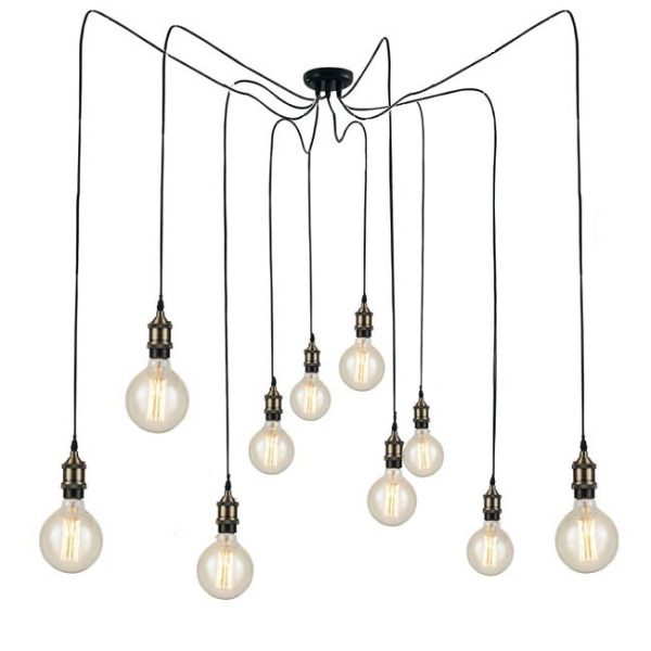 Каскадный подвесной светильник LOFT1162A/10