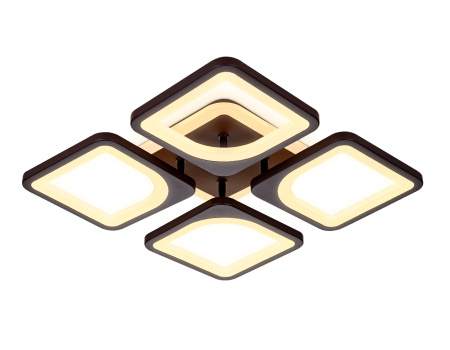 картинка Потолочная люстра светодиодная с пультом регулировкой яркости и цветовой температуры ночным режимом Acrylica Original FA442 от магазина BTSvet