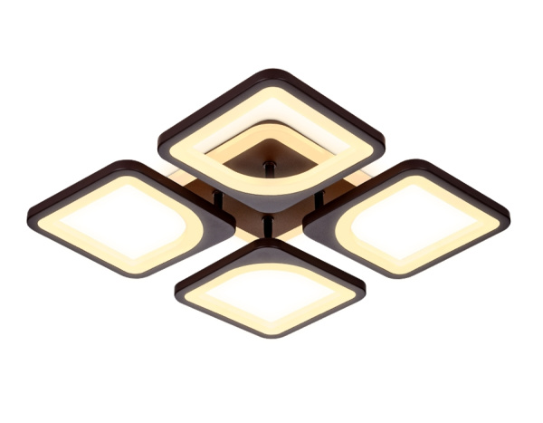 картинка Потолочная люстра светодиодная с пультом регулировкой яркости и цветовой температуры ночным режимом Acrylica Original FA442 от магазина BTSvet